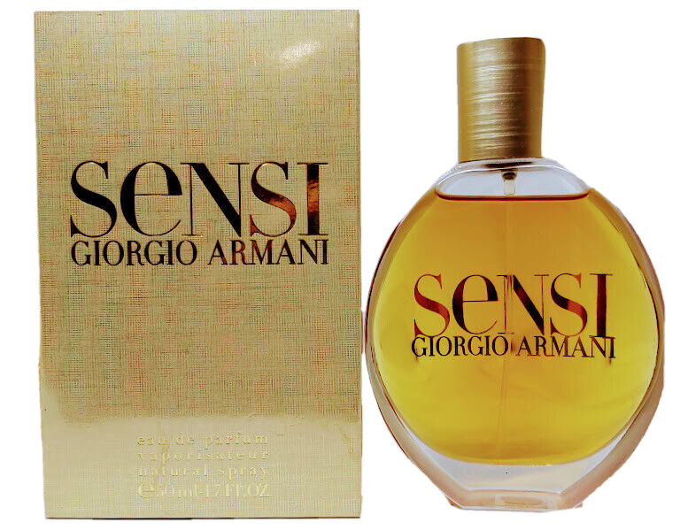 Udvej Sund mad Fortrolig ❤️SENSI Giorgio Armani 50ml 1.7oz EAU DE PARFUM SPRAY,new in damaged box |  eBay