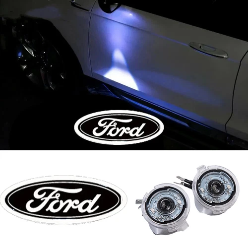 New Mirror LED Ghost Welcome Courtesy Light Projector For Ford F-150 2019-2014