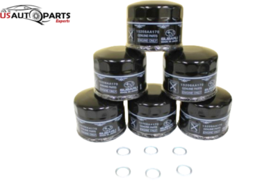 #ad Genuine Subaru Engine Oil Filter amp; Crush Gasket 6 Pack For WRX 15 19 $75.96