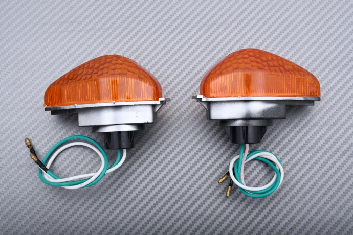 Clignotants avant orange de qualité constructeur pour HONDA CBR 400 - 4