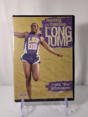 Teaching & Coaching LONG JUMP (DVD) track field Irving ''Boo'' Schexnayder