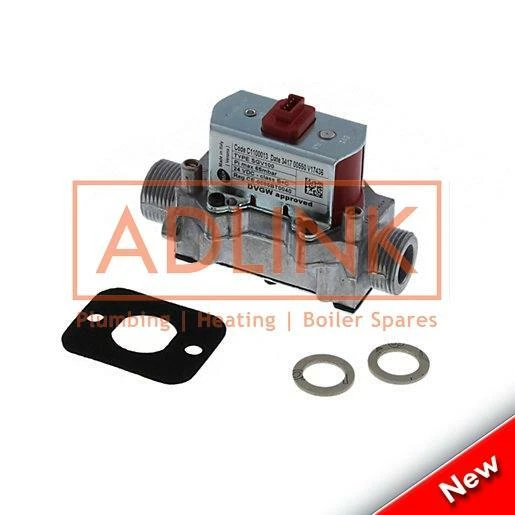 ALPHA INTEC 2 20SE 30SE 26CE 30CE u0026amp; 35CE BOILER GAS VALVE WITH WASHERS  3.025191 | eBay