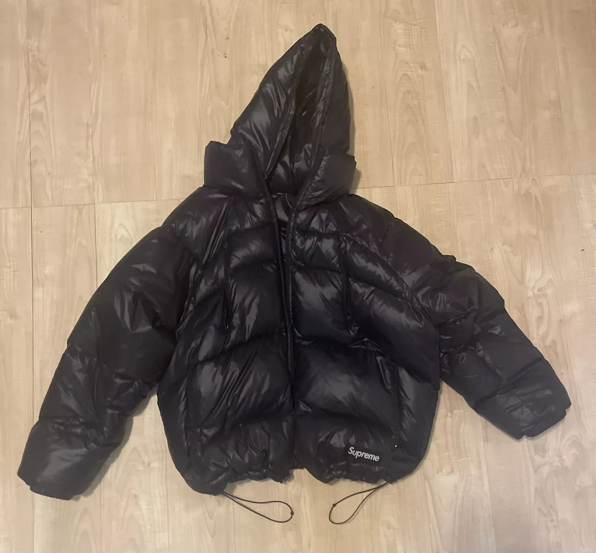 Supreme Reversible Featherweight Down Puffer Jacket FW22 Black