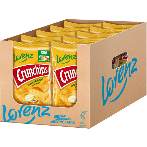crunchips cheese and onion
