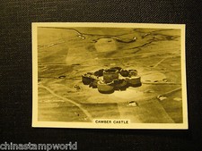 old GB cigarettes card,Britain fm the air,series of 48,no.41 Camber castle