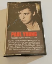 Paul Young The Secret of Association Cassette Tape CBS Records 1985 RARE OOP