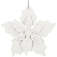 KüNstlicher Weihnachtsstern Christstern Poinsettie Kunstblume Dekopflanze