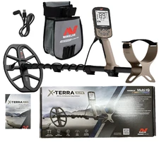 MINELAB X-Terra Elite Metal Detector Bundle with Pouch, Waterproof for Adults