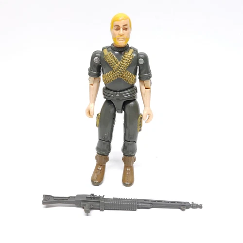 1982 ROCK AND N ROLL MACHINE GUNNER STRAIGHT ARM GI JOE VINTAGE ORIGINAL Hasbro