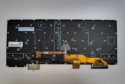 Original New Japanese Layout For Lenovo Thinkpad X1 2024 Black