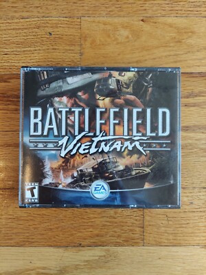 Battlefield Vietnam - PC 3 CD Computer Video Game w/ Key Code, Works, Fast Ship