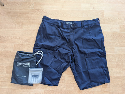 Vilebrequin Resort-Shorts blau, klassischer Bermuda-Style, Gr. XXXL