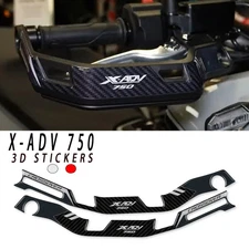 New Motorcycle Handguards 3D Gel Epoxy Resin Stickers Accessories Resin Stickers