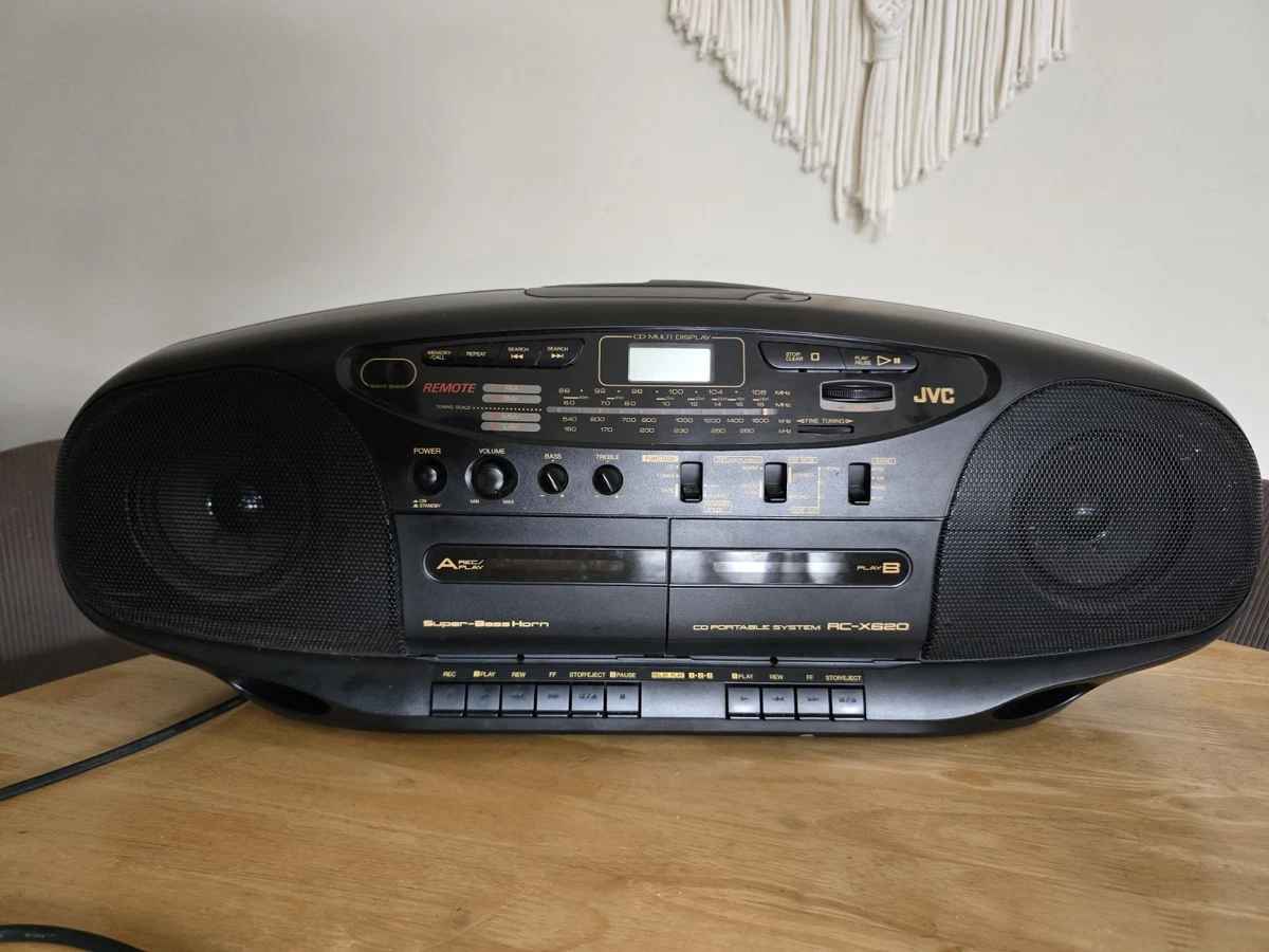 JVC RC-W3L / COURROIES NEUVES / Boombox Ghetto Blaster RECHERCHE DES