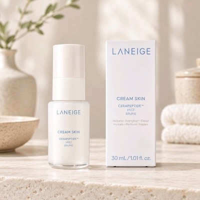 LANEIGE Cream Skin Cerapeptide Mist Tagespflege fürs Gesicht, 30 ml