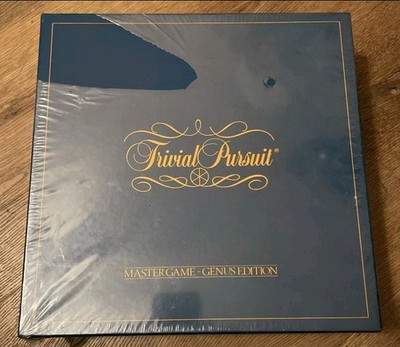 1981 Original Trivial Pursuit Master Game Genus Edition BRAND NEW FACTORY SEALED