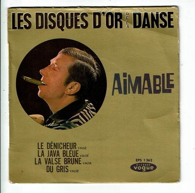 Aimable 45 Runden EP Disque D'Or De La Danse - der Finder -die Java Bleue -vogue