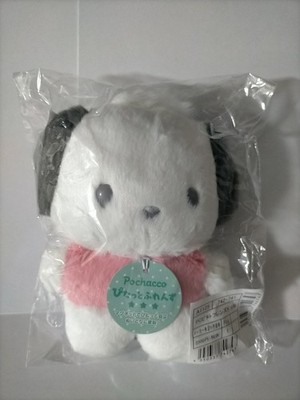 Sanrio Pochacco Pitatto Friends stand doll stuffed toy size M