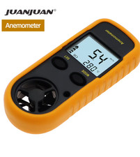 Digital Anemometer Air Flow Meter LCD Wind Speed Gauge Handheld Thermometer