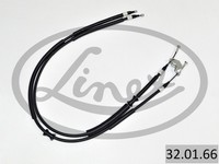 Handbremsseil Seilzug Hinten FÜR Opel Astra G CC (T98) - Linex 32.01.66