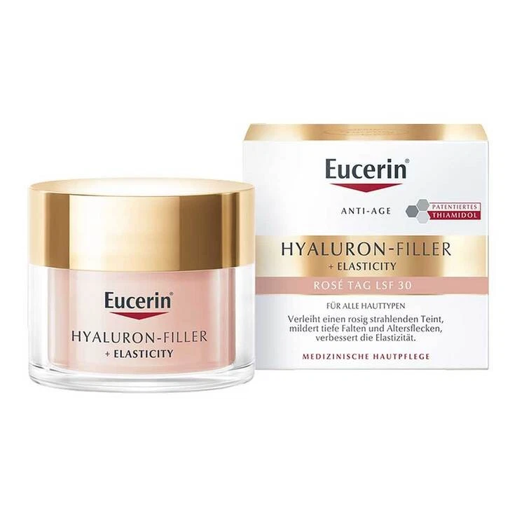 Eucerin Anti-Age Hyaluron-Filler + Elasticity Rose LSF 30 · 50 ml · PZN 18222089