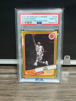 Rare 2024 McDonald's LeBron James /50 PSA10