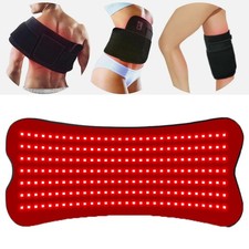 210 LEDs 660nm 850nm Near Infrared Red Therapy Waist Wrap Pad Belt Pain Relief