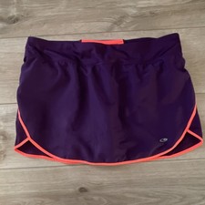 C9 by Champion Women's Athletic Skort Purple Orange M Elastic Waist Lightweight
