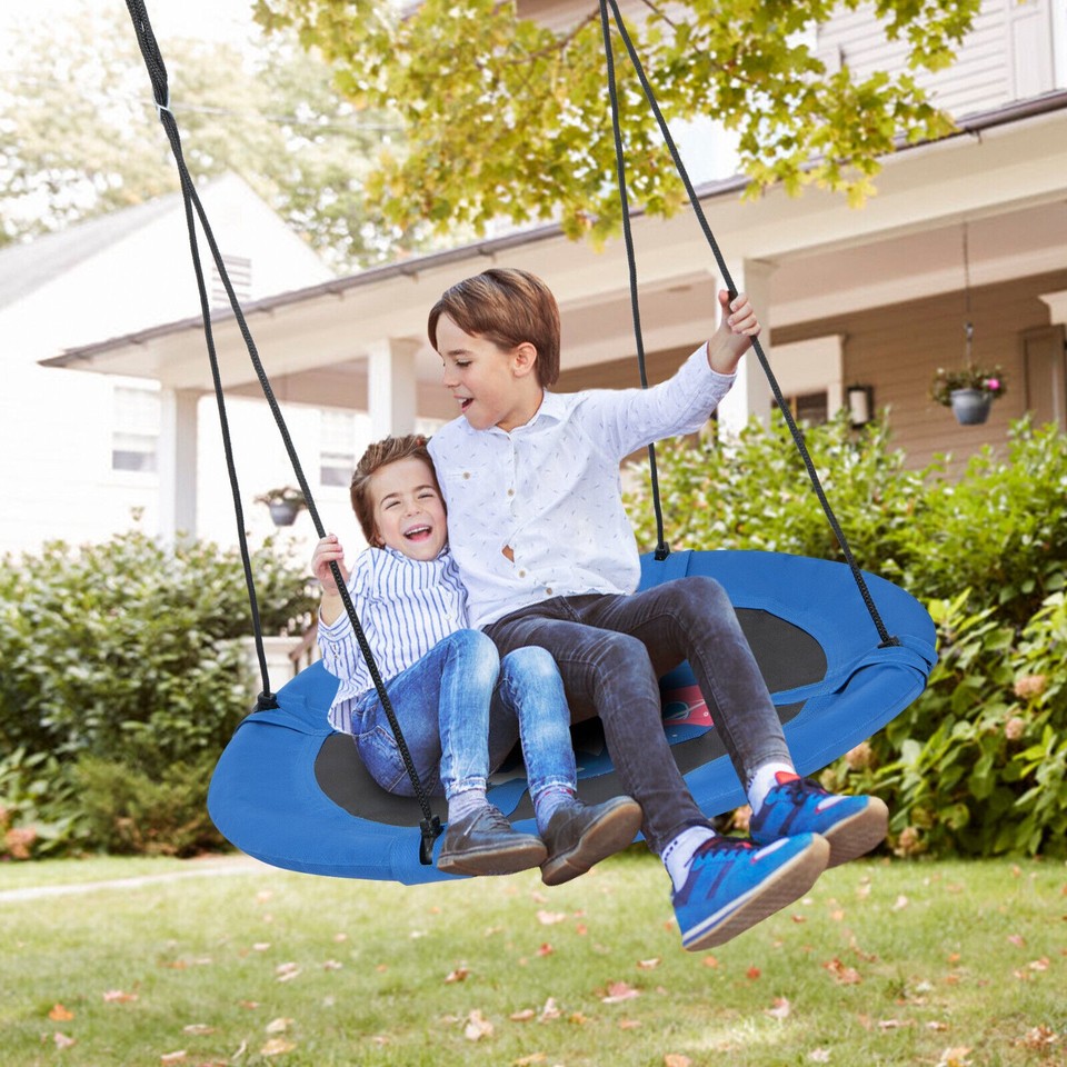 40 Saucer Tree Swing Adjustable Ropes Hardware for Outdoor Fun | eBay UK