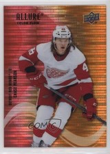2022 Upper Deck Allure Color Flow Red Orange Spectrum 51/100 Chase Pearson 1f0a