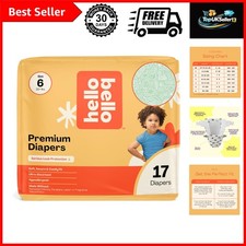 Diapers, Leak Protection Daring Doodlers Size 6, 17ct