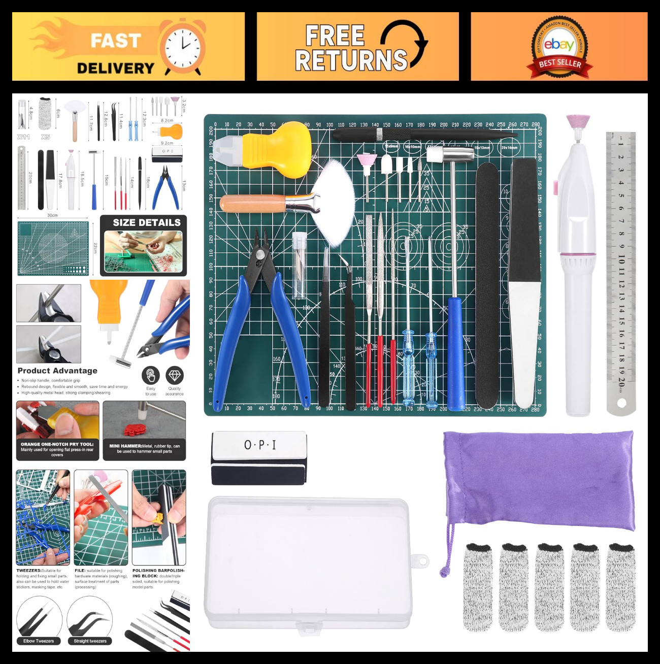 For Gundam Assembly, Hobby Building & Repair Tools Set