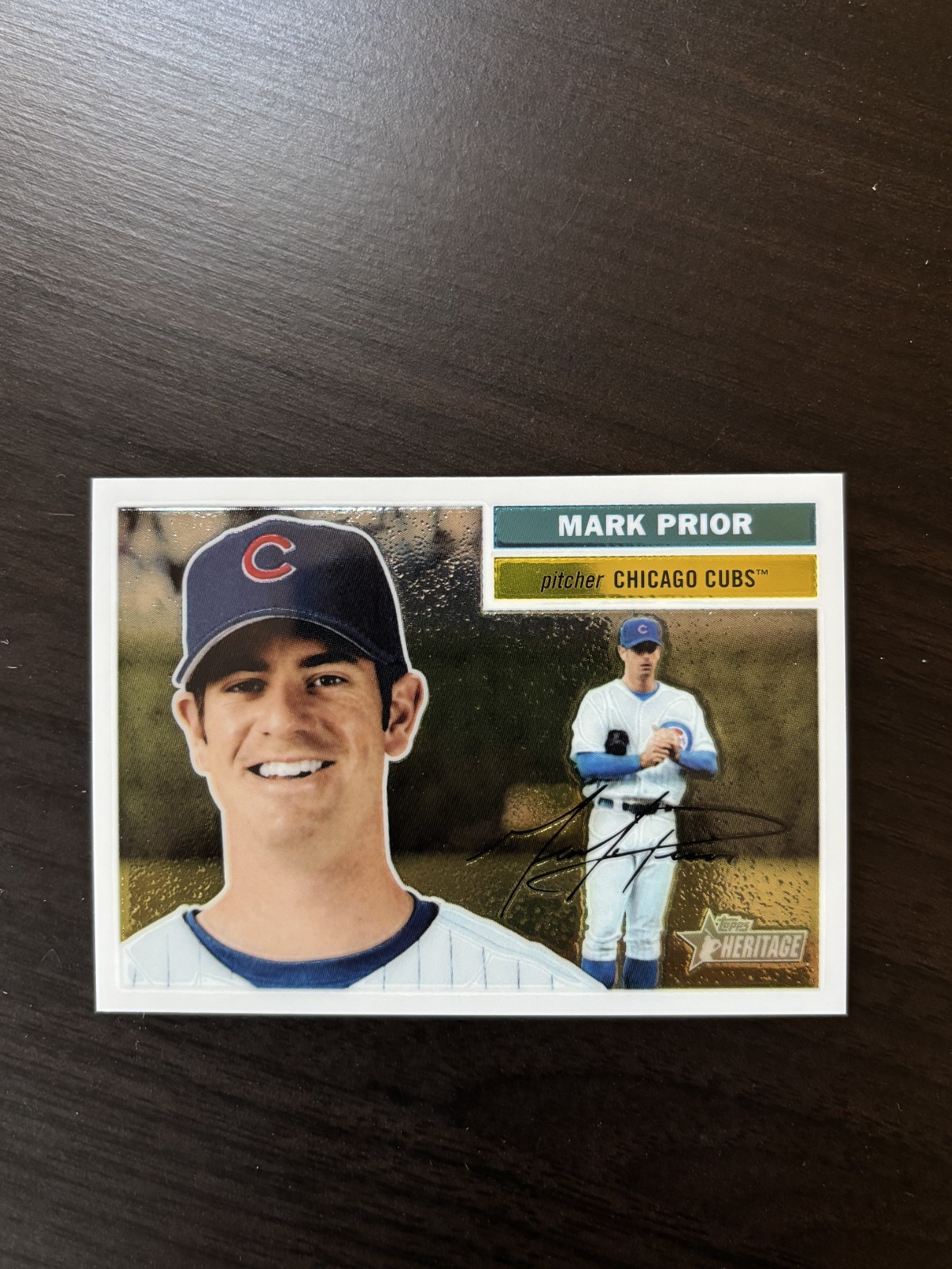 Mark Prior 2005 Topps Heritage Chrome /1956 #THC9 Chicago Cubs All Star Champion