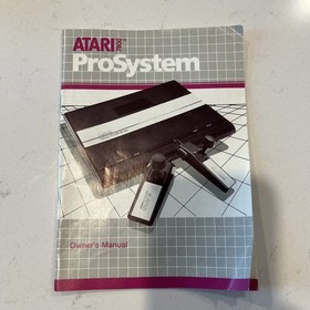 Atari 7800 Pro System Video Game Console - With Controllers - TESTED and WORKING