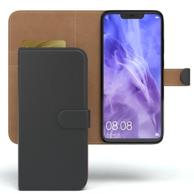 Tasche für Huawei Nova 3 Handytasche Schutzhülle Hülle Klapp Case Etui Schwarz