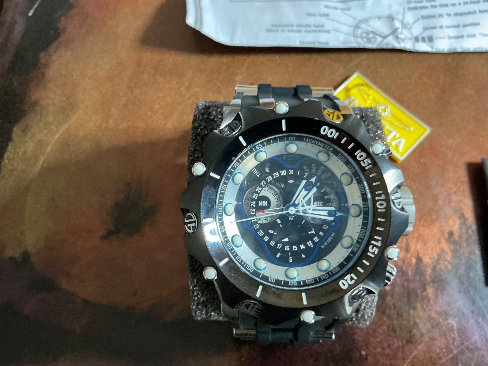 invicta automatic chronograph swiss movement mens - image 11