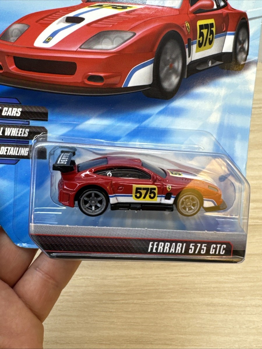Hot Wheels Speed Machines Ferrari 575 GTC Red #575 2009 Sealed