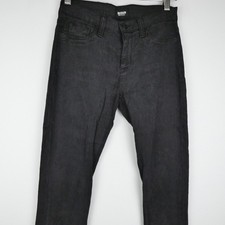 Hudson Jeans Womens Size 26 Black Nico Super Skinny Mid Rise Dark Wash
