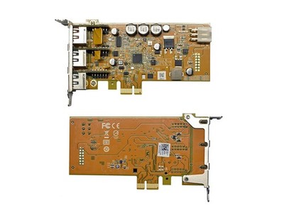 Dell Expansion Card PUB1200XLX100 PCIe 3x USB 12V Low Profile 0KV46M