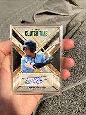 2025 Pulse Stratos Baseball Clutch Time Green Theo Gillen Autograph 8/15