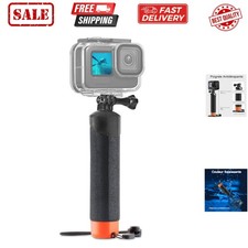 Waterproof Monopod Floating Hand Grip for Go Pro Hero 13/12/11/10/9/8/7/6/5/4...