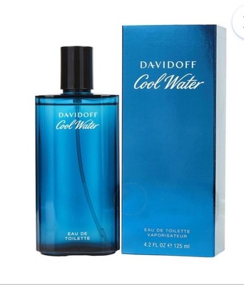 COOL WATER FOR MEN by Davidoff Perfume 4.2 oz 125 ML Eau de Toilette NEW in BOX