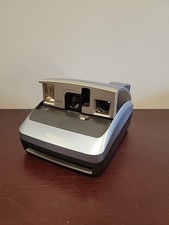 Vintage Polaroid One600 Instant Film Camera Blue Untested