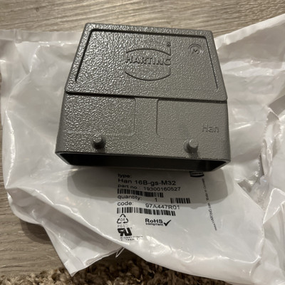 Harting Sleeve Casing 19300160527 Surface Mounted Housing Han 16B-gs-M32