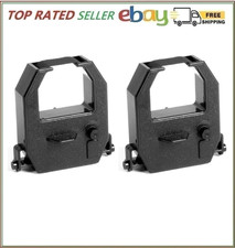 Amano Pix 10/15/20/21/25/28/55/75/95/200/3000x Time Clock Ribbon Black Ink
