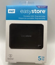 External USB 3.0 Portable Hard Drive WD Easystore 5TB