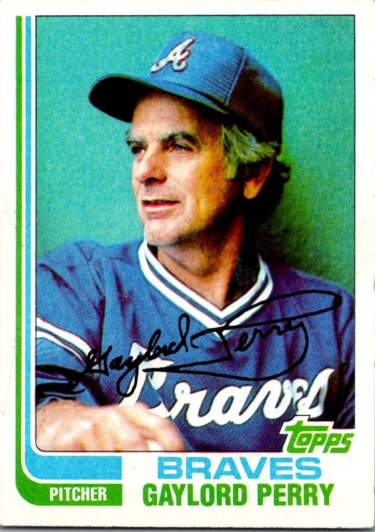 1982 Topps - Gaylord Perry #115