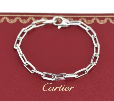Cartier Santos Armband 18K Weißgold