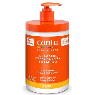 Cantu Sheabutter Sulfatfreie Reinigungscreme Shampoo für alle Lockenarten 709g
