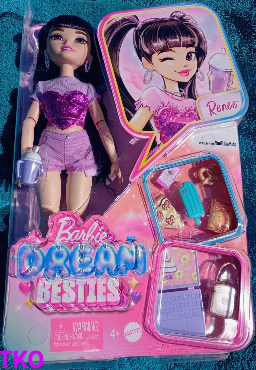 Barbie 🌠Dream🌠 Besties🍣 Renee🌯 Doll with Accessories